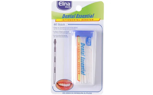 Elina Toothpick & Space Brush - 60 Pcs