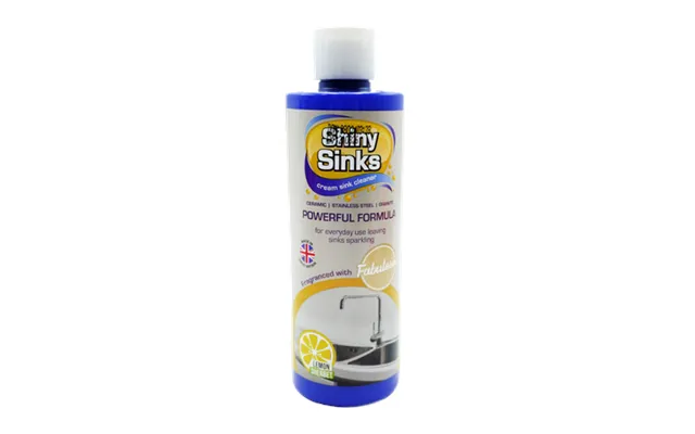 Fabulosa Shiny Sinks Powerful Formula Lemon Sherbet Cream Sink Cleaner - 250 Ml product image