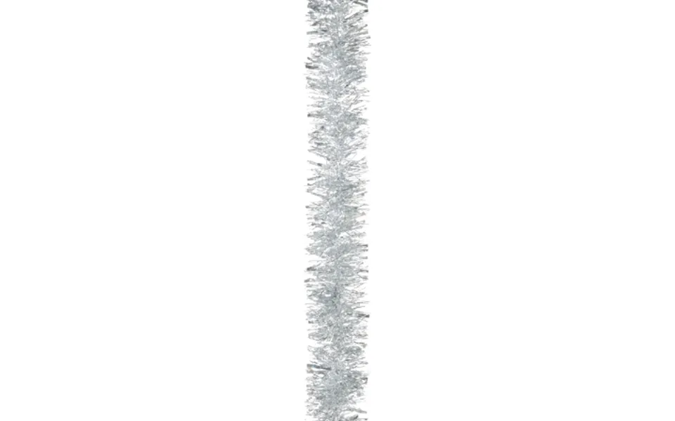 Festive Silver Glitter Garland - 200x10cm