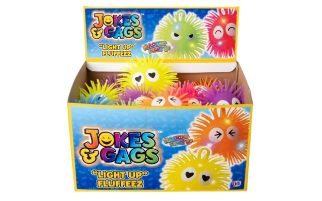 Fluffeez Light Up Puffer Ball Assorted 4 Inch