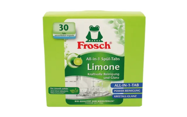 Frosch All-in-1 Dishwasher Tabs Lemon - 30 Pcs