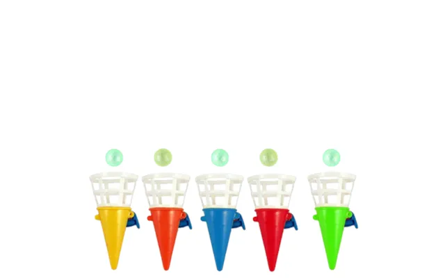 Fun Toys Click & Catch Cones Party Game Assorted 7 Cm 1 Pc
