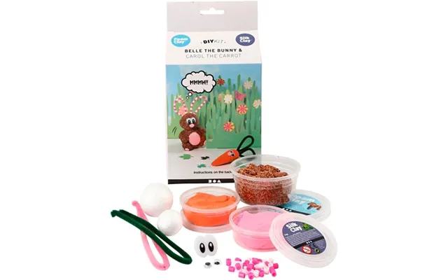 Funny Friends Belle The Bunny & Carol The Carrot Diy Kit