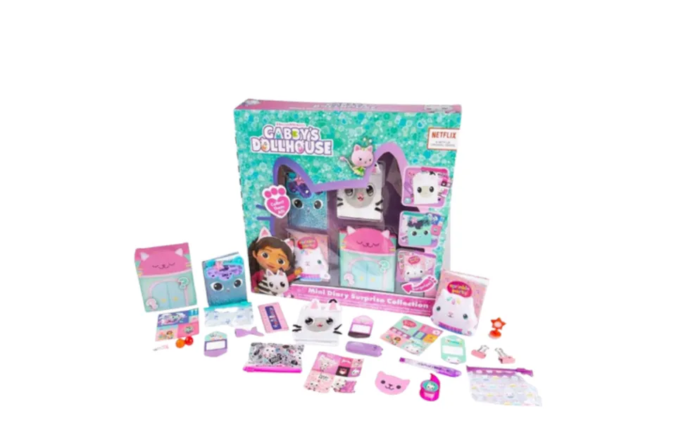 Gabby’s Dollhouse Mini Diary Surprise Collection