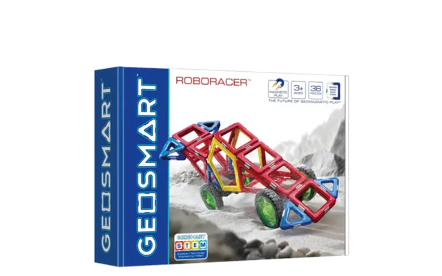 Geosmart Roboracer Magnetic Construction Set - 36 Pcs
