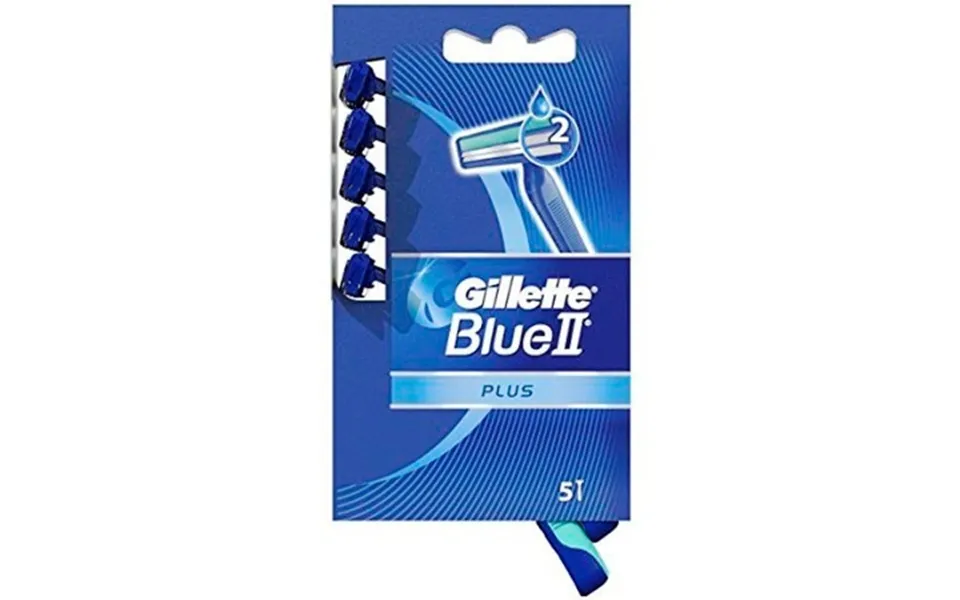 Gillette Disposable Scrapers Blue Ii 5 Pcs