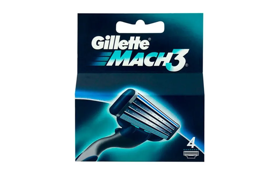 Gillette Mach3 Razor Blades - 4 Pcs