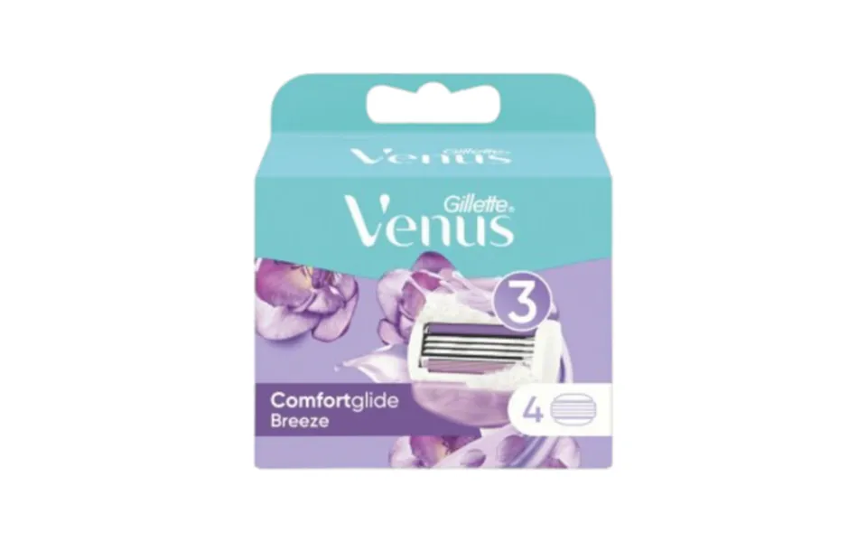 Gillette Venus Breeze Razor Blades - 4 Pcs