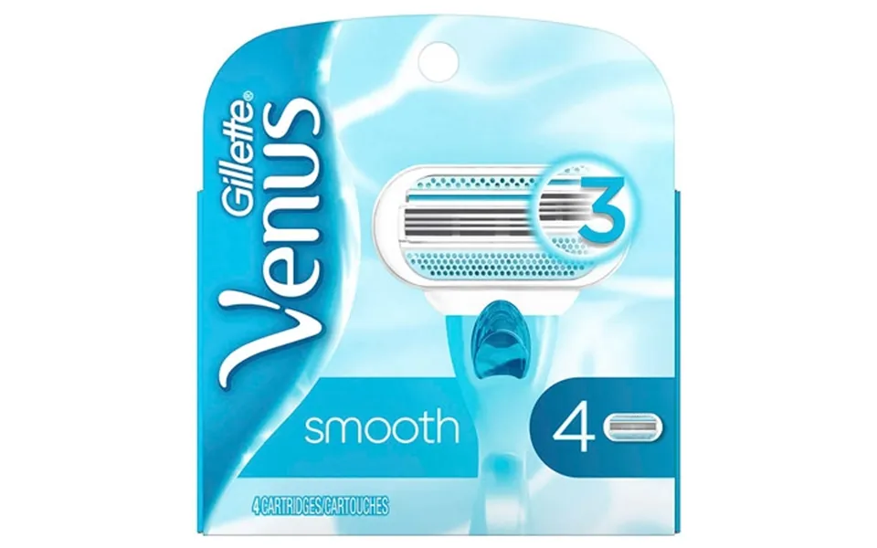 Gillette Venus Smooth Razor Blades - 4 Pcs