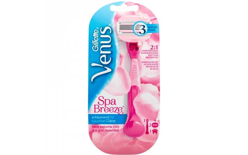 Gillette Venus Spa Breeze Scraper & Razor Blades