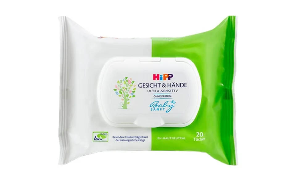 Hipp Babysanft Wet Wipes - 20 Pcs