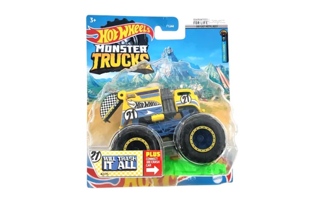 Hot Wheels Will Trash It All 1 64 Monster Truck