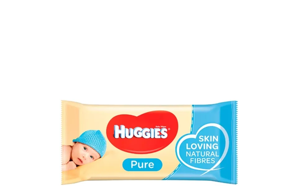 Huggies Wet Wipes Pure - 56 Pcs