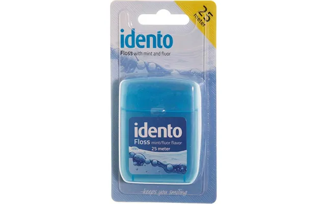 Idento Dental Floss With Flour & Mint - 25 M