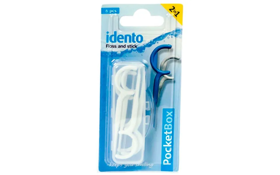 Idento Floss & Toothpick In Wallet
