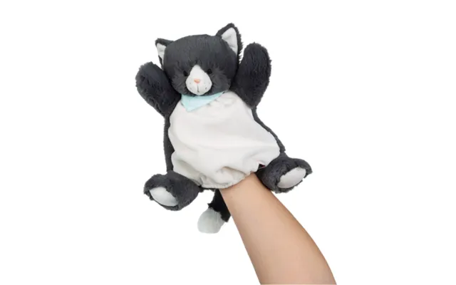 Kaloo Les Amis Doudou Puppet Chamallow Cat Teddy Bear - 24 Cm