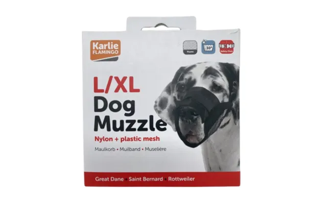 Karlie Black Muzzle - L Xl