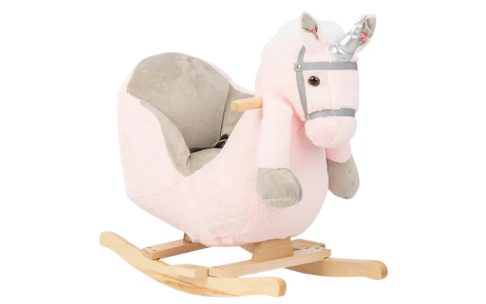 Kikka Boo Pink Unicorn Plush Rocking Toy With Seat