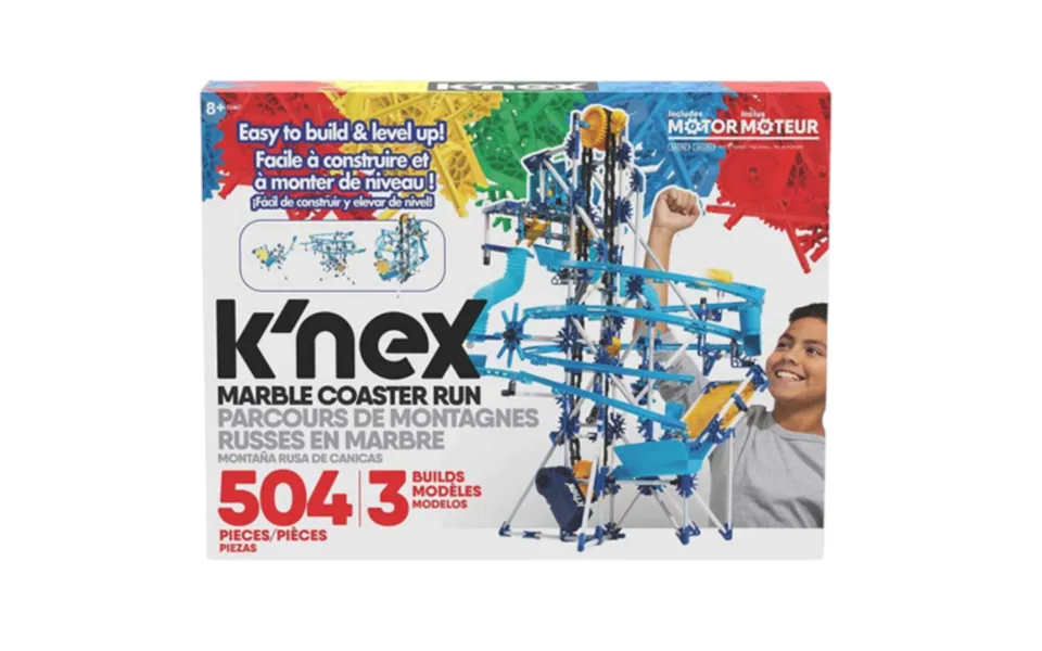 K'nex 12467 Marble Coaster Run 3 Model Building Set