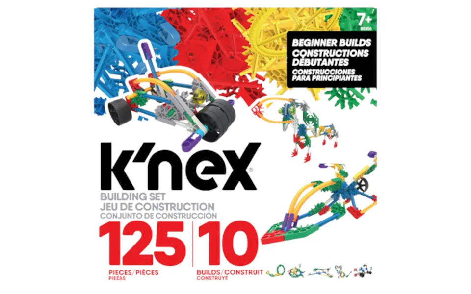 K’nex Beginners Building Set 125 Pcs