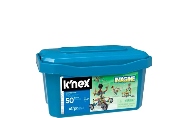 K'nex Imagine Creation Zone Building Set - 417 Pieces