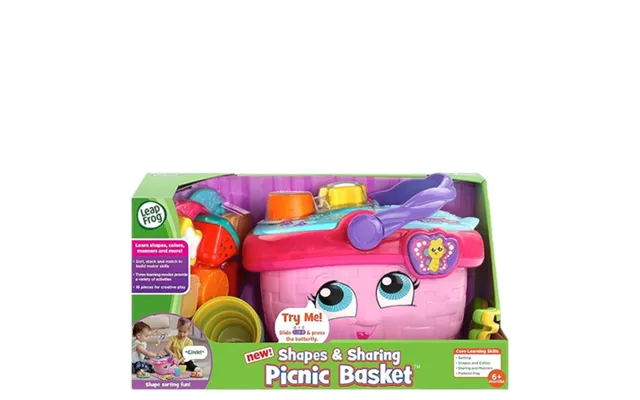 Leap Frog Shapes & Sharing Picnic Basket Activity Toy