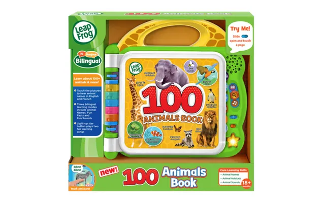 Leapfrog 100 Animals Interactive Educational Learning Book
