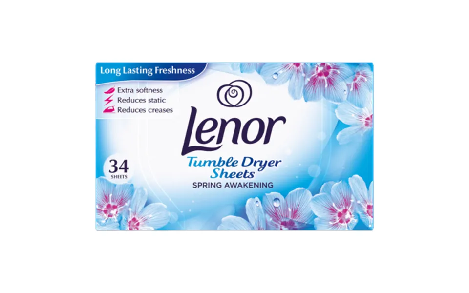 Lenor Spring Awakening Tumble Dryer Sheets - 34 Pcs.
