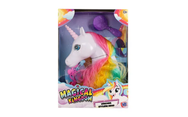 Magical Kingdom Unicorn Styling Head - White
