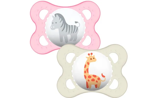 Mam Nature 0 Month Pacifier Pink - 2 Pcs