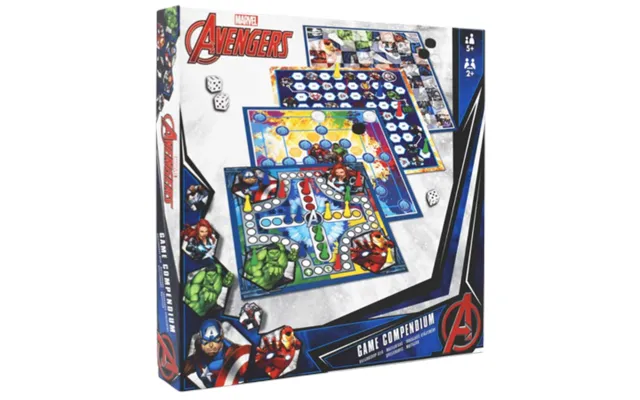 Marvel 4 In 1 Compendium Board Game