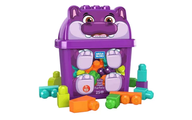 Mega Bloks First Builders Silly Hippo 25 Pieces