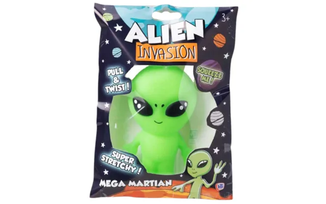 Mega Martian Alien Invasion Stretchy Toy Assorted