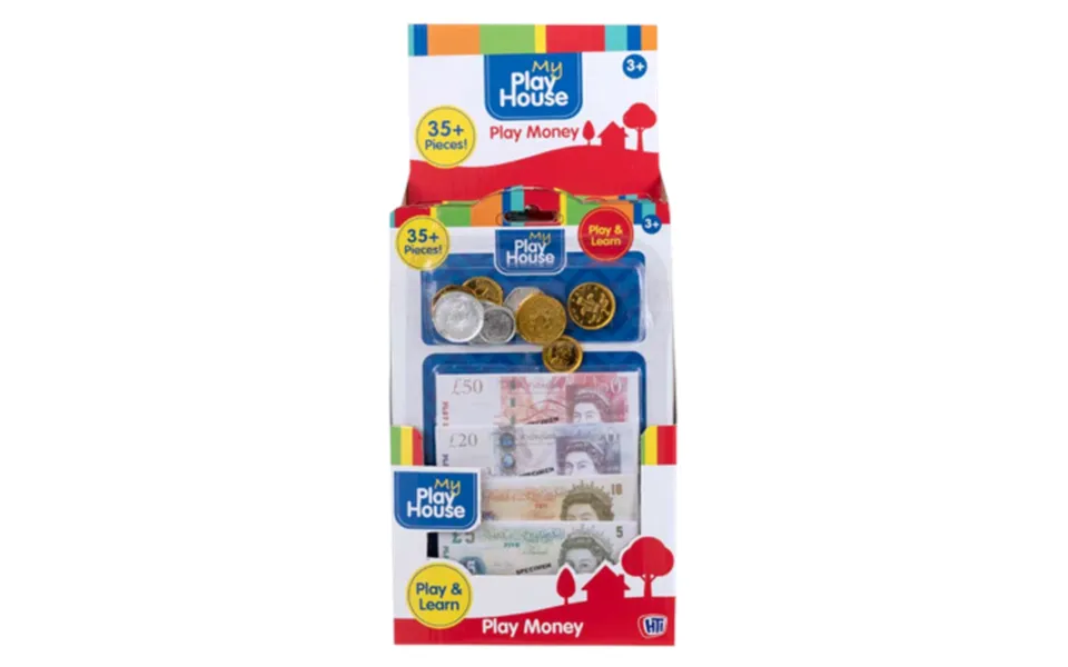 My Play House Play Money Notes & Coins Set