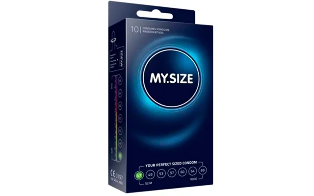 My.size 47mm Condoms - 10 Pcs