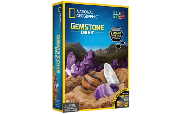 National Geographic Gemstone Dig Kit