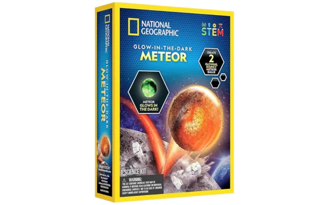 National Geographic Glow-in-the-dark Meteor Science Kit