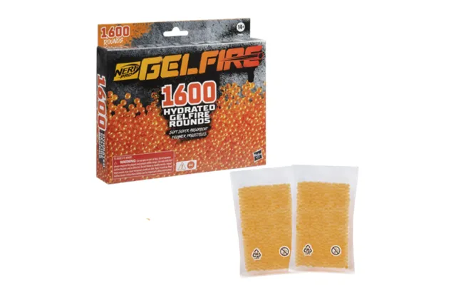 Nerf Pro Gelfire Blaster Round Refill 1600 Pcs