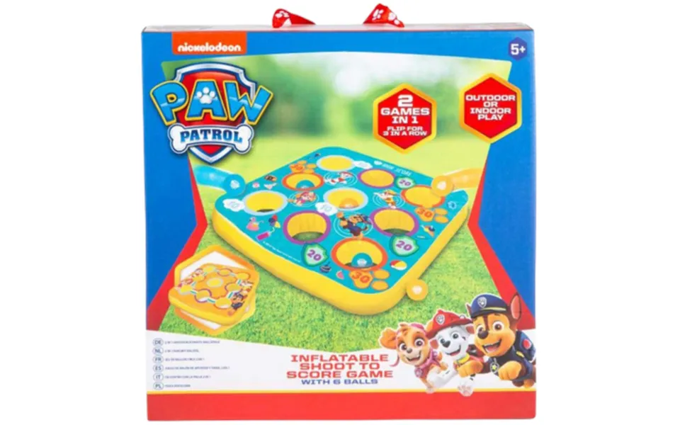 Nickelodeon Paw Patrol Inflatable Target Ball Game