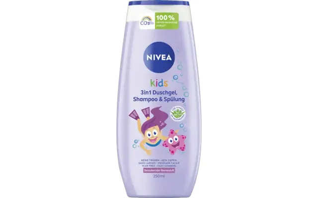 Nivea 3-in-1 Children's Shampoo & Conditioner 250 Ml