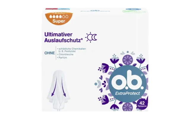 O.b. Extraprotect Super Tampons - 42 Pcs