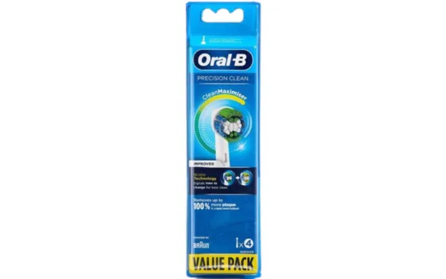 Oral-b Precision Clean Toothbrush Heads 4-pack