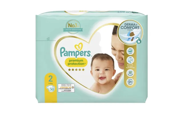Pampers Premium Protection Size 2 4-8 Kg 30 Pcs.