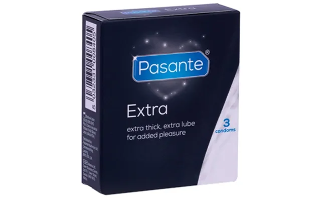 Pasante Extra Condoms - 3 Pcs