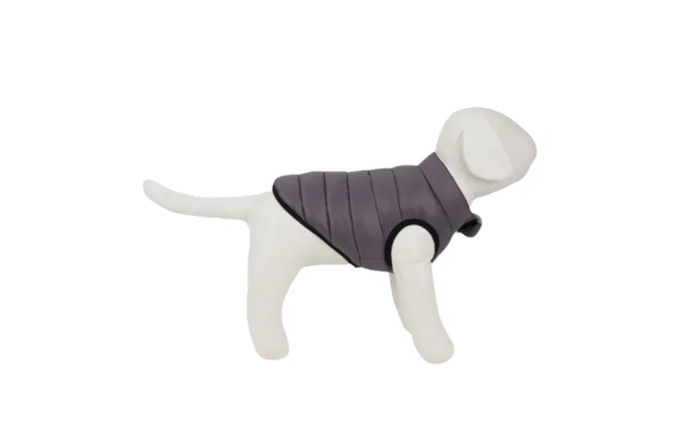 Peppy Buddies Ultra-light Grey Puffy Dog Jacket - Xl
