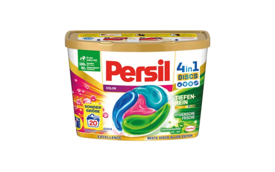Persil 4-in-1 Colour Washing Tabs - 20 Pcs