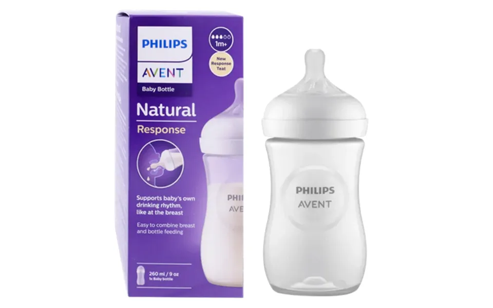 Philips Avent Natural Response 1 Months Baby Feeding Bottle 260 Ml