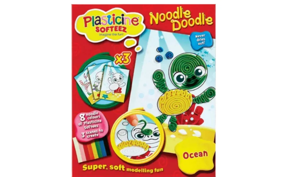 Plasticine Noodle Doodle Modelling Clay