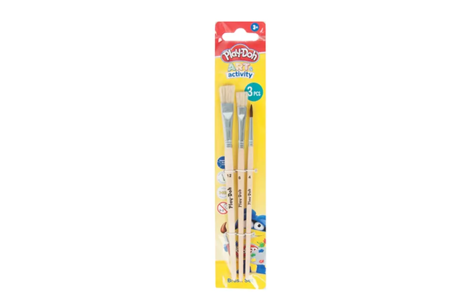 Play-doh Brushes - 3 Pcs