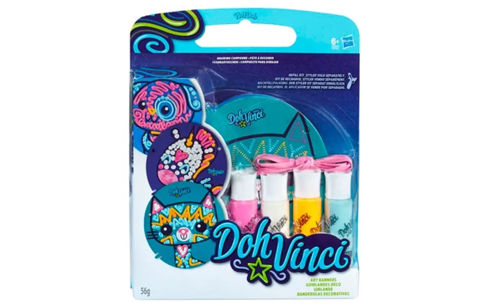 Play-doh Doh Vinci Art Banner Refill Kit